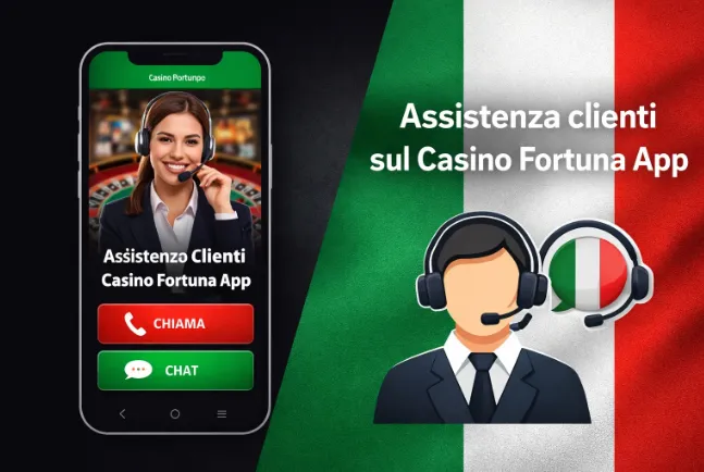 Assistenza clienti sul Casino Fortuna App