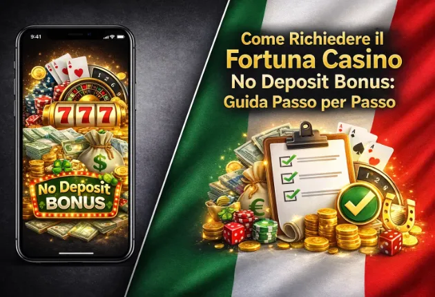 Come Richiedere il Fortuna Casino No Deposit Bonus