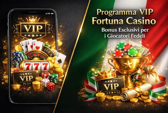 Programma VIP Fortuna Casino: Bonus Esclusivi per i Giocatori Fedeli